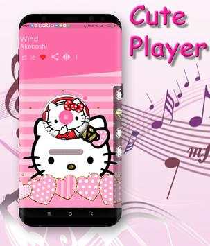 Kitty Cute Music Player screenshot 1