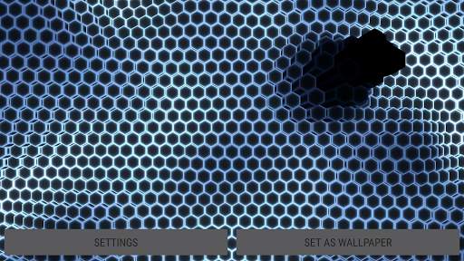 Neon Cells Particles 3D Live Wallpaper screenshot 14