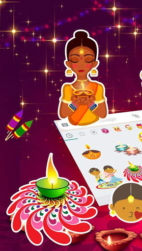 Diwali-Emoji Stickers screenshot 3