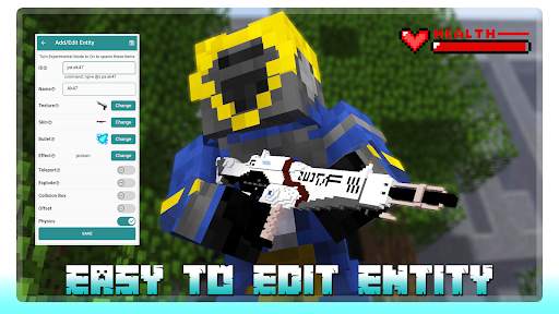 Actual guns mod 3D for MCPE screenshot 3