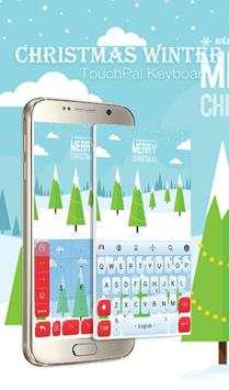 TouchPal Winter Keyboard Theme screenshot 1