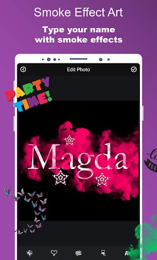 Smoke Effect Art Name - Name Art Maker screenshot 5