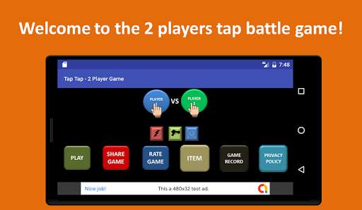 Tap Tap - 2 Player Game screenshot 1