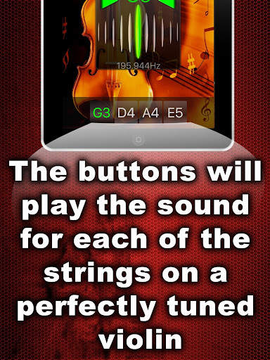 Chromatic Violin Tuner screenshot 6
