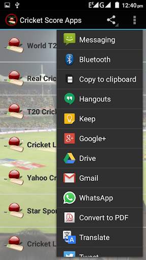 Cricket Score Apps screenshot 3