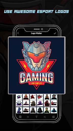 Logo Esport Maker - Create Gaming Logo Maker Free screenshot 2