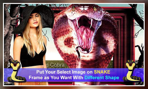 Snake Dual Photo Frames screenshot 4