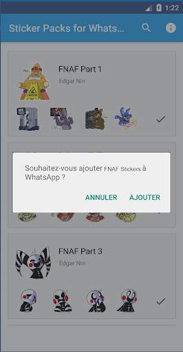 WAStickers - Fnaf Stickers screenshot 6