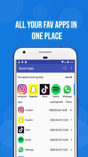 All social media apps 2023 screenshot 1