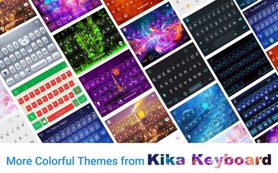Glow Theme for Kika Keyboard screenshot 7