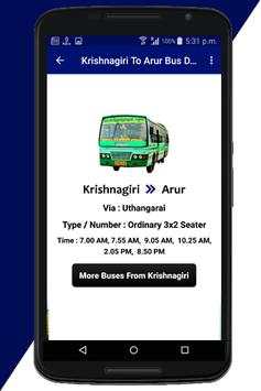 Krishnagiri Bus Info screenshot 3