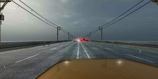 VR Racer: Highway Traffic 360 for Cardboard VR screenshot 2