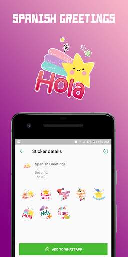 WAStickerApps - Greetings (Multi Language) screenshot 3