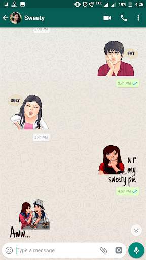 Couple Stickers For WhatsApp - WAStickerApps screenshot 7