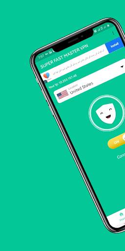 Super Fast VPN Master - Best Free Unblock Proxy screenshot 1
