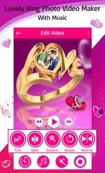 Lovely Ring Photo Video Maker 4 تصوير الشاشة