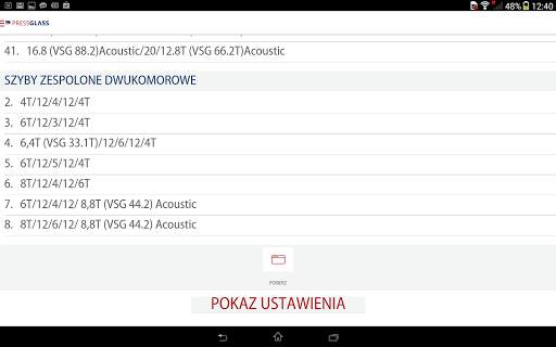 PRESS GLASS MOBILE screenshot 13