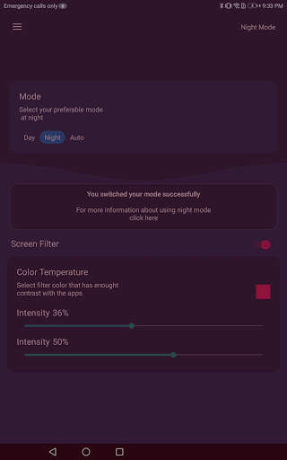 Night Mode:Dark Mode Enabler [No Root] screenshot 7