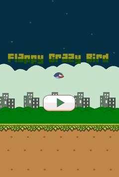 Flappy Crazy Bird screenshot 1