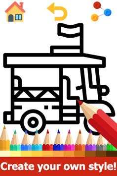 Car Coloring Pages - Car Colouring Games screenshot 3