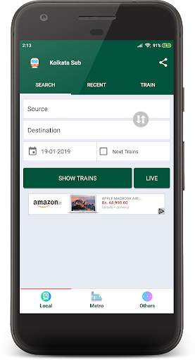 KolkataSub 2019 (Local and Metro) screenshot 1