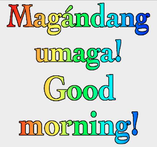 English Filipino Rainbow For WhatsApp-WAStickerApp screenshot 1