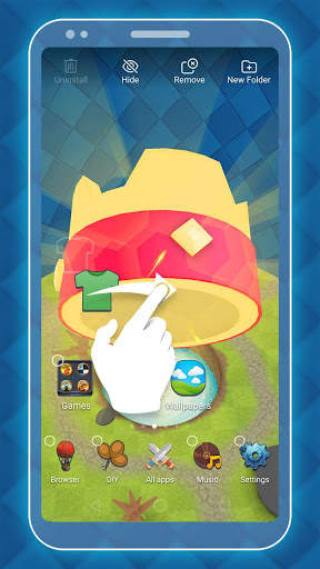 Royale War 👑 3D Launcher Theme screenshot 2
