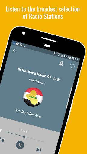 Radio Iraq 📻🇮🇶 Iraqi Music & News Radio screenshot 2