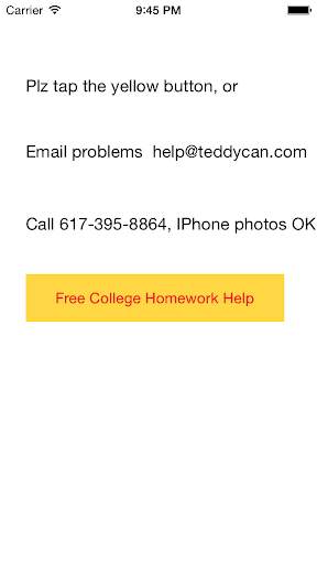 Homework Help for College screenshot 3