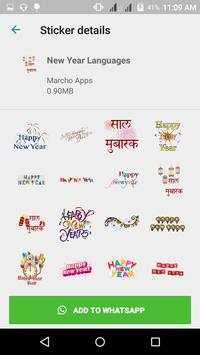 WAStickerApps -New year Stickers 2019 For WhatsApp screenshot 3