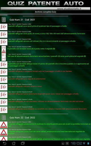Quiz Patente 2021 Free screenshot 18