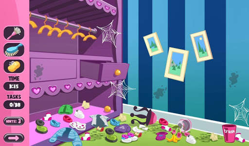 Princess Clean House Game screenshot 5