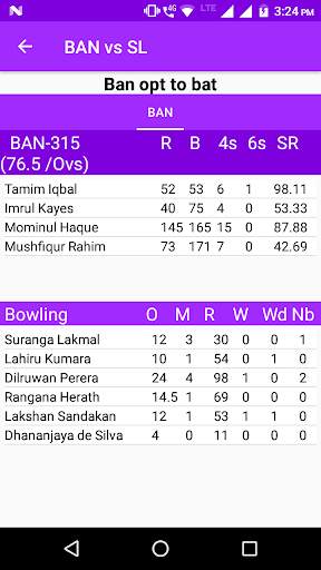 Live Cricket Score - Live Cricket screenshot 5