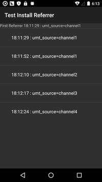 Google Play Install Referrer Test screenshot 1