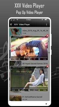 XXV video player 2018 screenshot 1