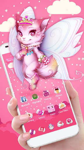 Taffy Angel Cat Theme screenshot 3