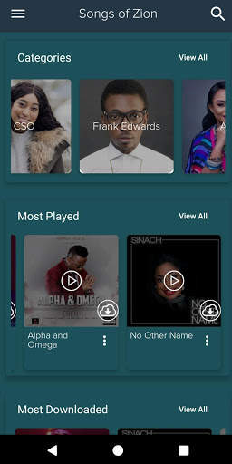 Songs of Zion: Stream & Download Music for Free screenshot 7