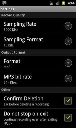 HQ Voice Recorder Lite screenshot 4