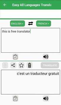 Easy All Languages Translator Free Voice Translate screenshot 3