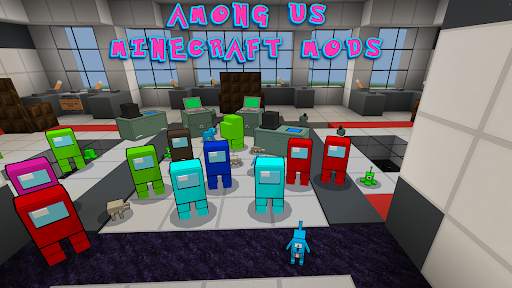Among Us Mod Minecraft screenshot 1