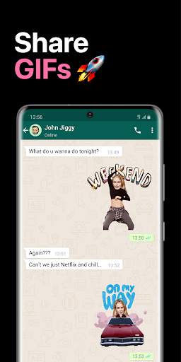 Jiggy: Face Stickers & GIFs screenshot 4
