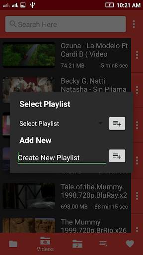 Video Player (Equalizer and Floating Player)  2019 screenshot 8