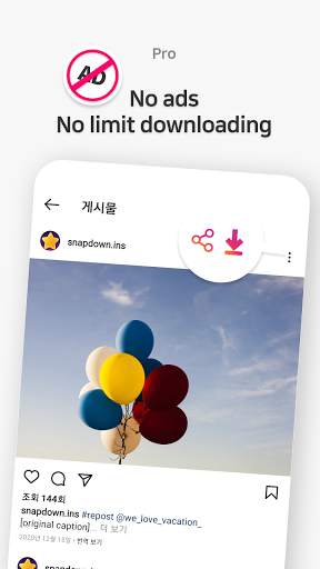 Downloader for Instagram : SnapDown Pro screenshot 4