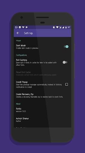 [Substratum/CMTE] Fontio screenshot 4