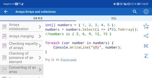 C# 9 & SQL screenshot 4