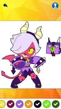 Coloring Brawl Stars screenshot 14