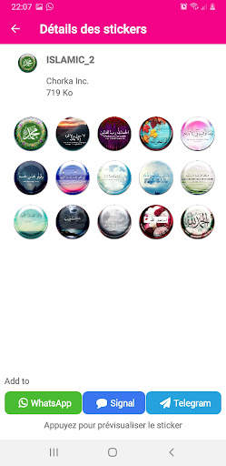 Islamic Stickers For Whatsapp screenshot 2