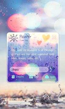 (FREE) GO SMS RAINY THEME screenshot 4