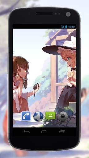 Magic Girls Live Wallpaper screenshot 1