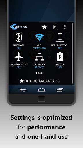 Settings screenshot 4